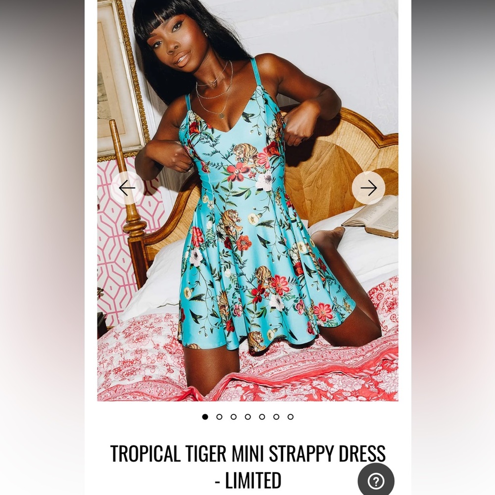 Limited Black Milk Tiger Dress size S